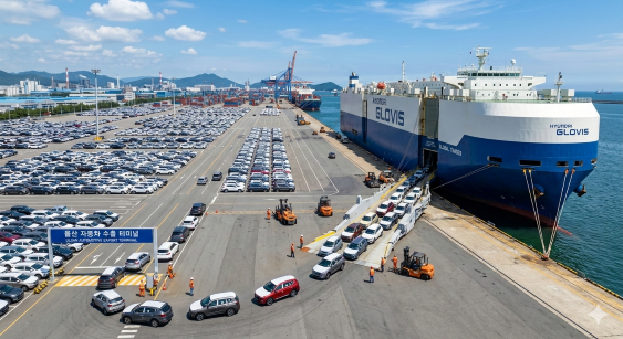 [수출] 반도체·자동차 ‘쌍끌이’ 질주… 7월 수출 13.9%↑ “경기 회복 보루”