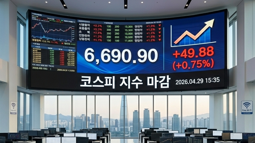[증시] “메모리 폭락 주기 끝났다”… 코스피, 삼성전자 반등 힘입어 ‘사흘 연속 최고가’